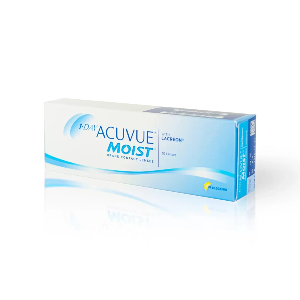Контактные линзы для взрослых Acuvue 1-day Moist​ Своя оптика СМЛ